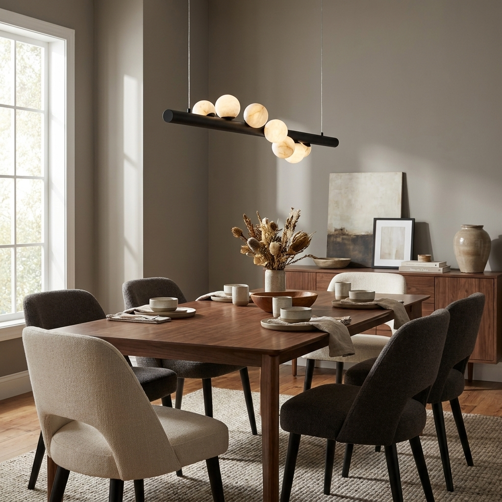 Nimbus Alabaster Bar Pendant Lamp