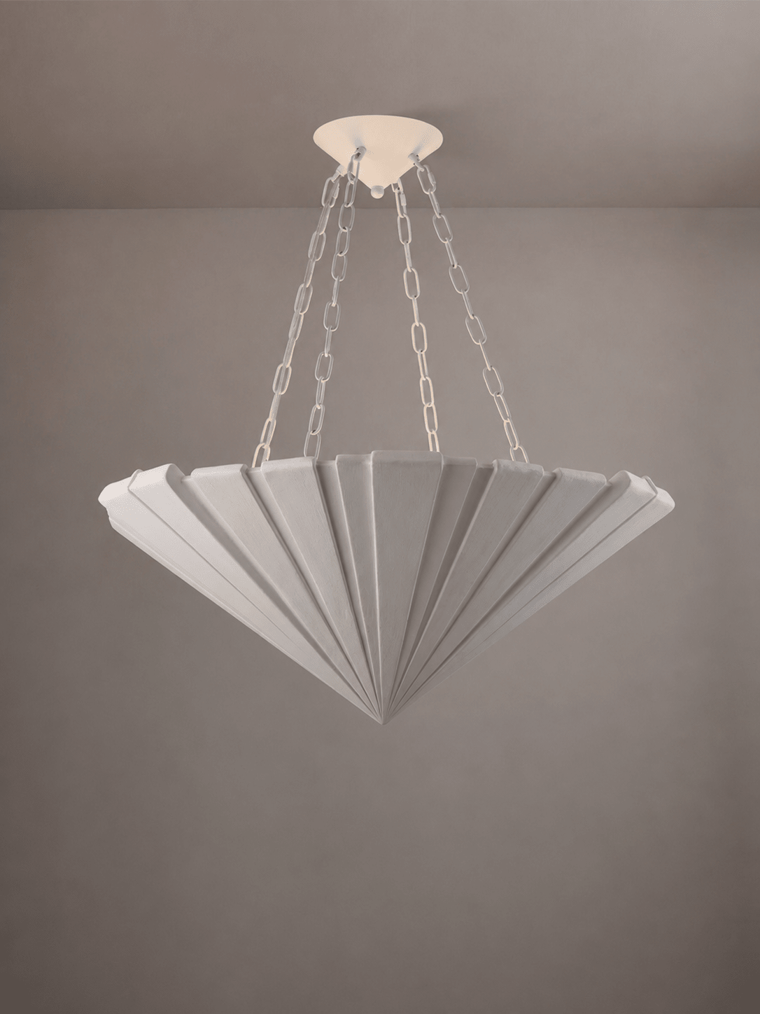 Numbo Plaster Series Alabaster Chandelier