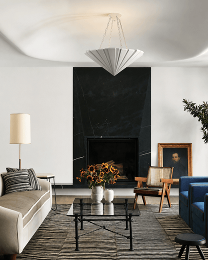Numbo Plaster Series Alabaster Chandelier