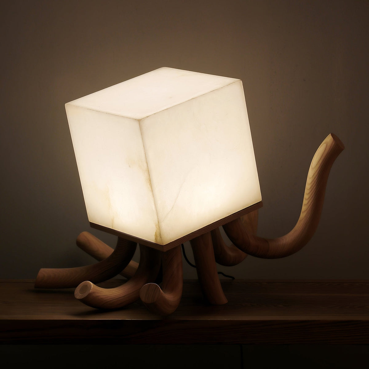 Octavia Alabaster Table Lamp