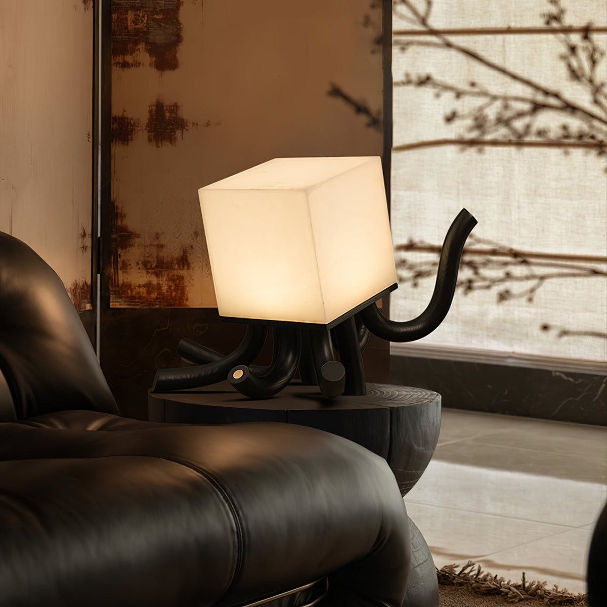 Octavia Alabaster Table Lamp