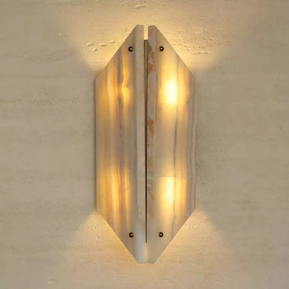Crest Alabaster Wall Lamp