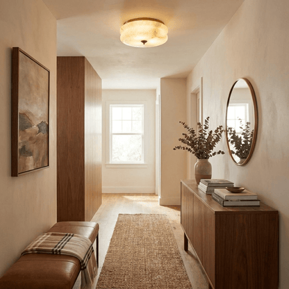 Orsay Alabaster Flush Mount Alabaster Lighting Fixture