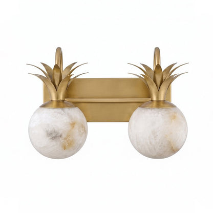 Palmera Spanish Alabaster Wall Sconce