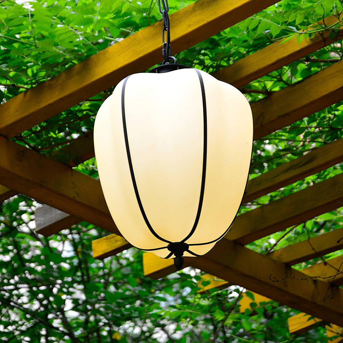 Peaches Outdoor Alabaster Pendant Light