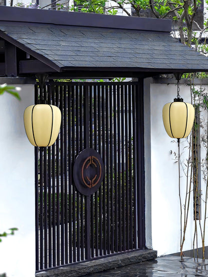 Peaches Outdoor Alabaster Pendant Light