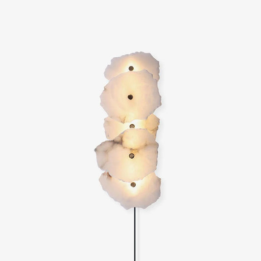 Petra Alabaster Plug-in Wall Lamp