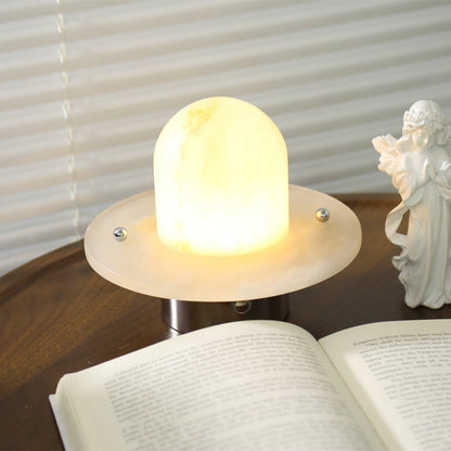 Petrified Alabaster Table Lamp