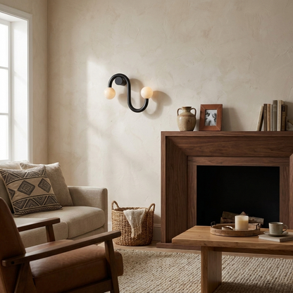 Ripple Alabaster Wall Sconce