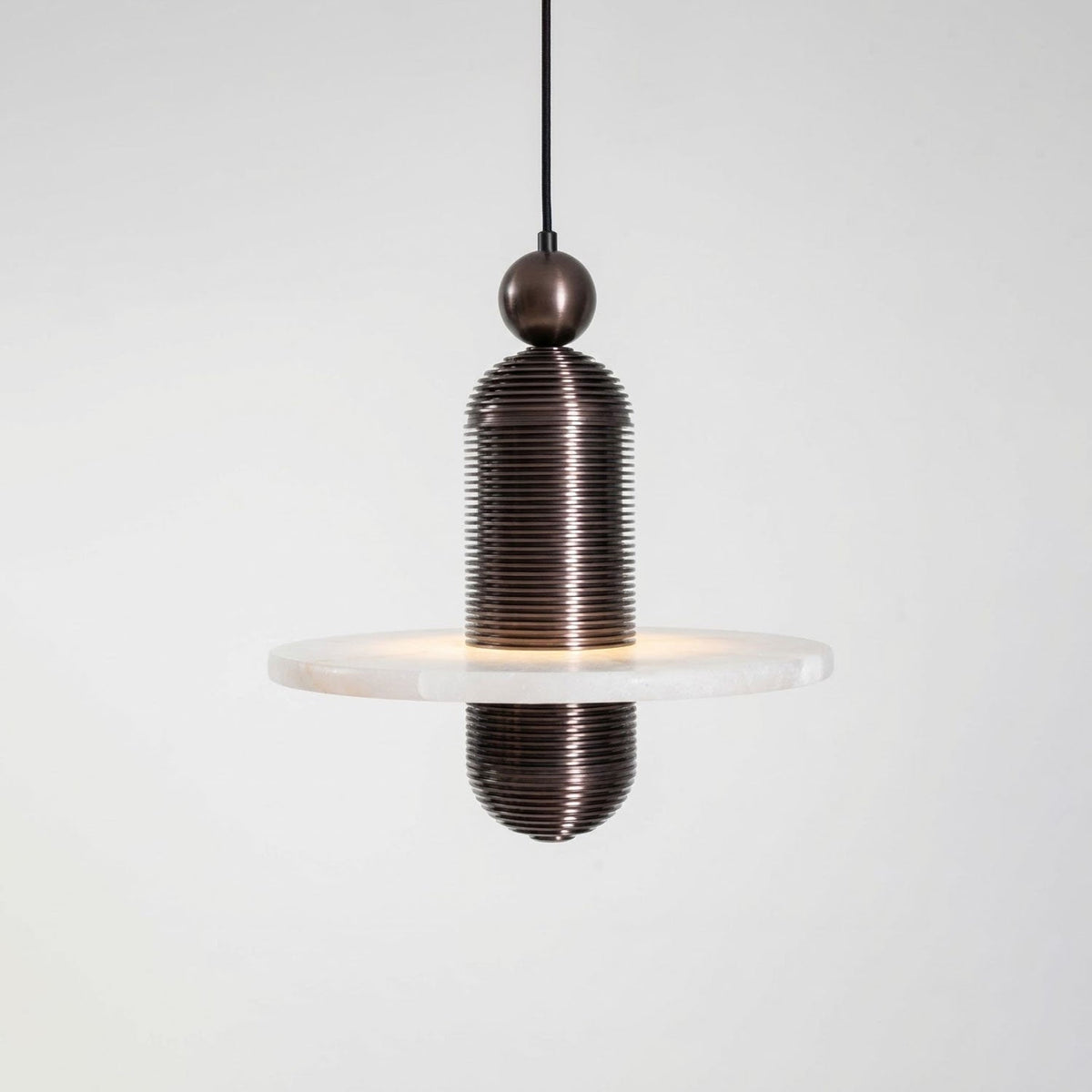 Saturn Alabaster Pendant Light