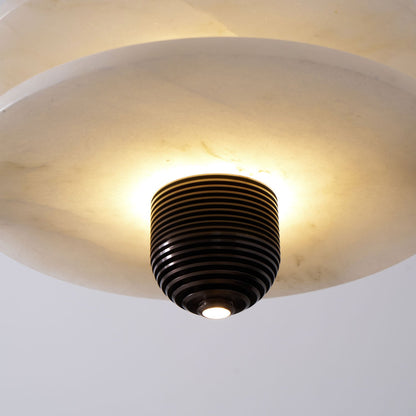 Saturn Alabaster Pendant Light