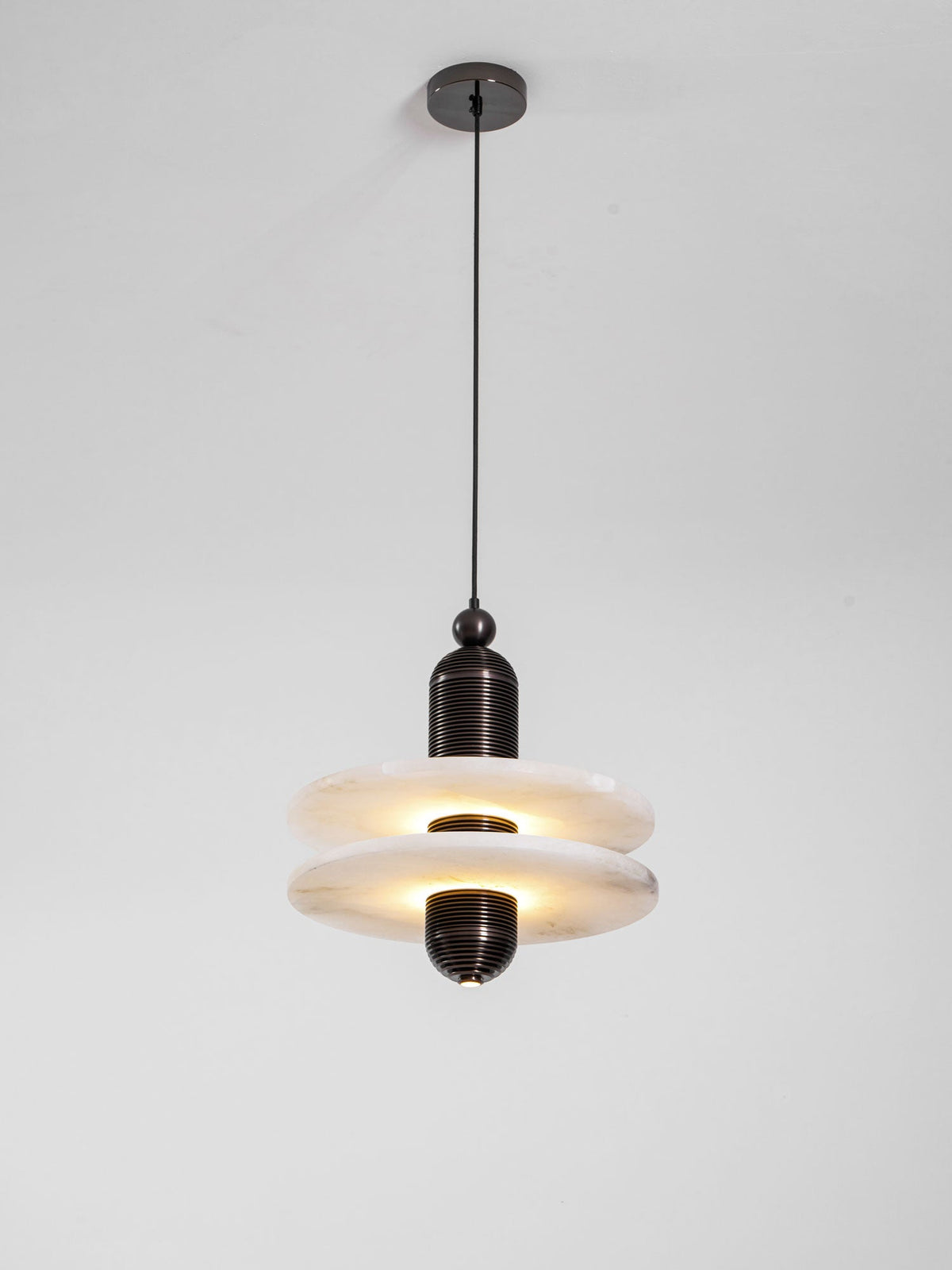 Saturn Alabaster Pendant Light