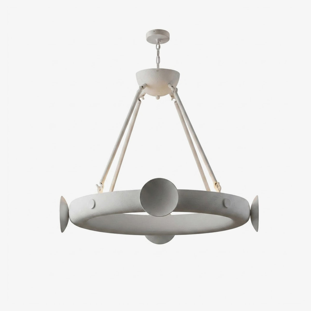 Numbo Plaster Series Alabaster Chandelier