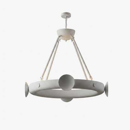 Numbo Plaster Series Alabaster Chandelier