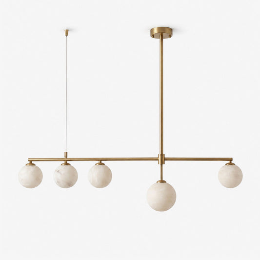 Seesaw Alabaster Chandelier