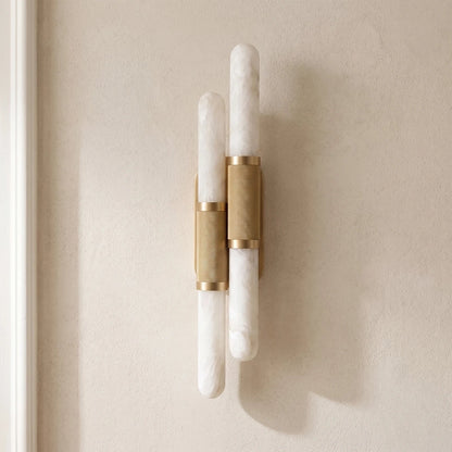 Sleeve Alabaster Wall Sconce