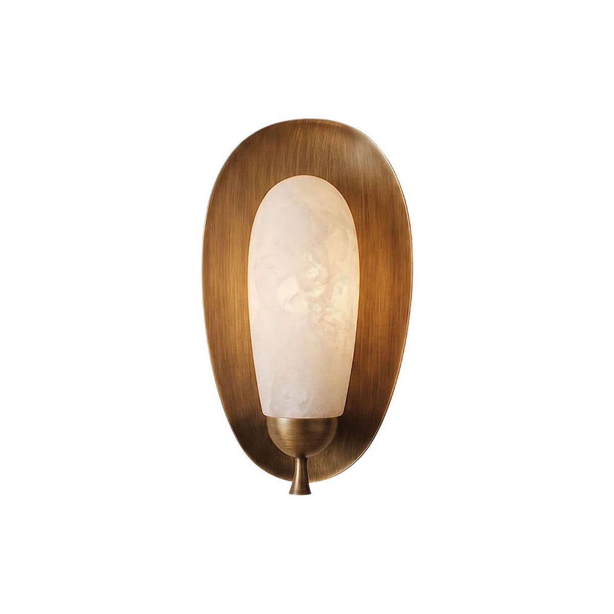 Solenne Alabaster Halo Wall Light