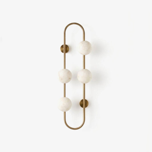 Solenne Alabaster Branch Wall Sconce