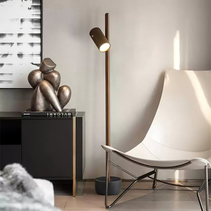 Spotlight Wood Floor Lamp – detail 2