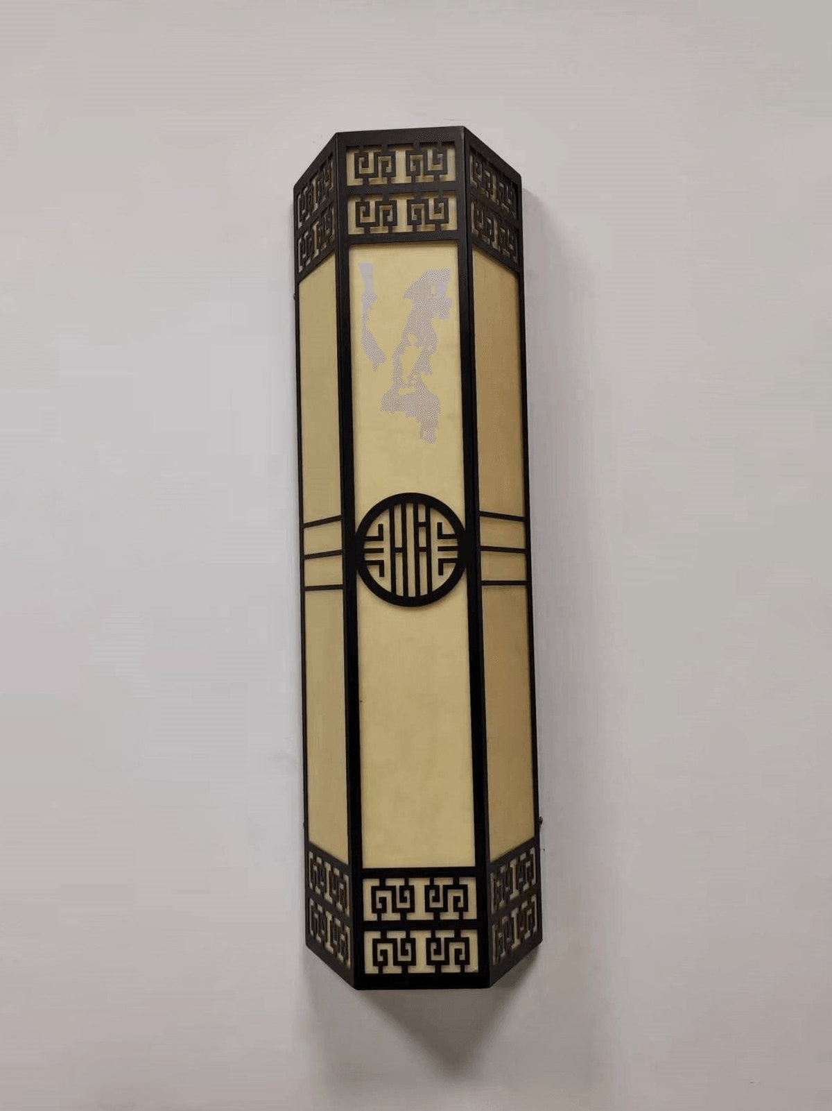 Stripe Outdoor Alabaster Wall Light