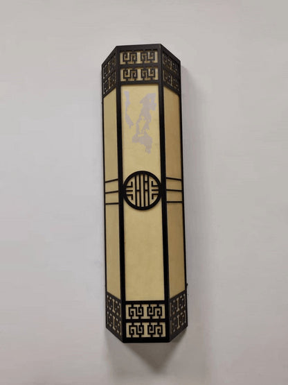 Stripe Outdoor Alabaster Wall Light
