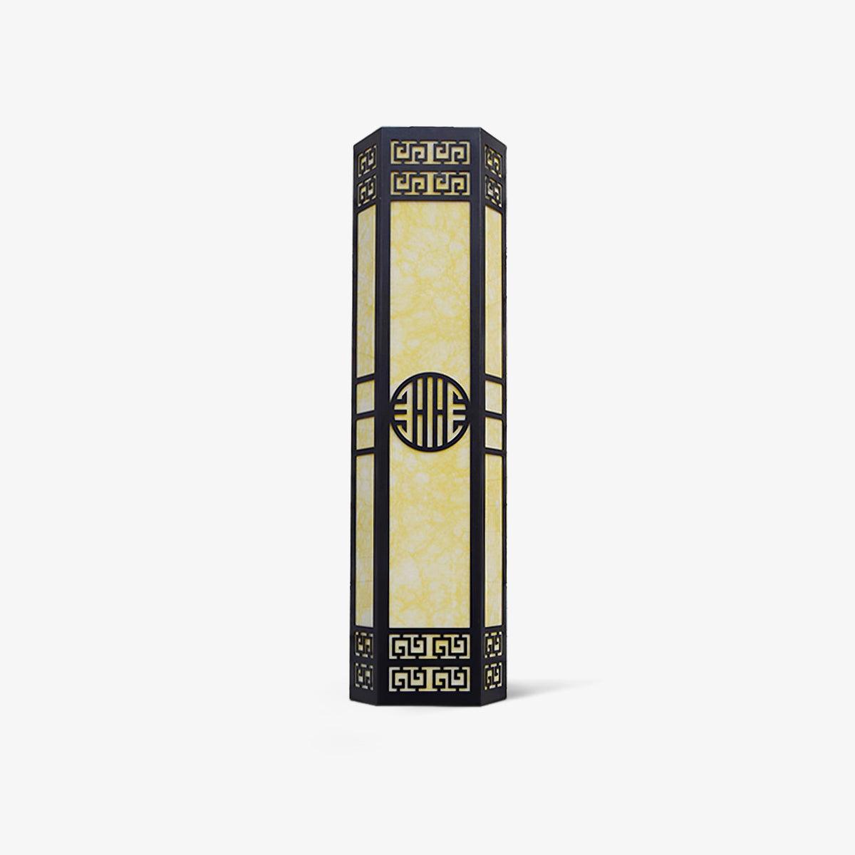 Stripe Outdoor Alabaster Wall Light
