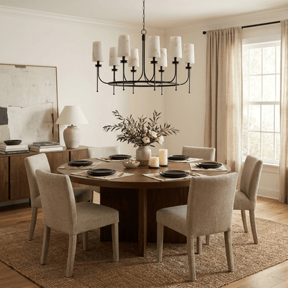 Sutton Alabaster Ring Chandelier