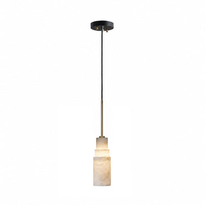 Tiered Alabaster Cluster Chandelier