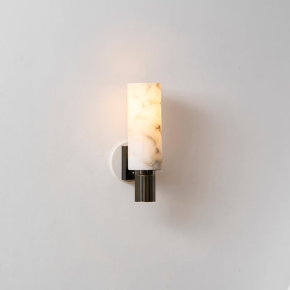 Torch Alabaster Sconce