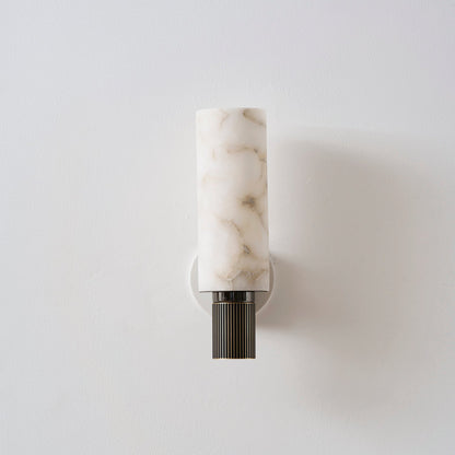 Torch Alabaster Sconce