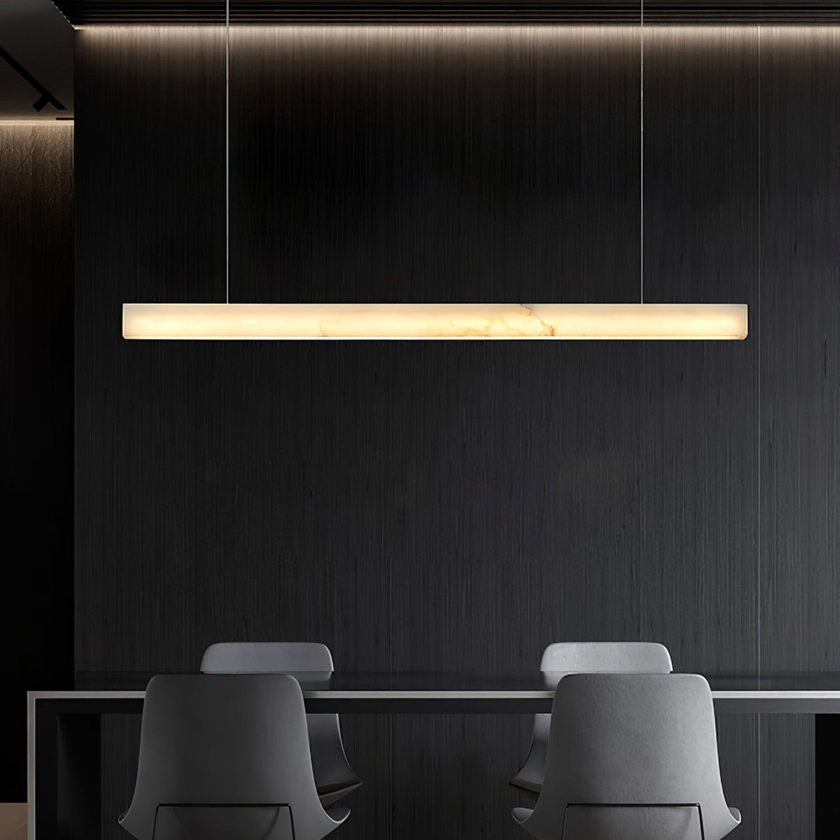 Velmore Linea Alabaster Pendant Lamp