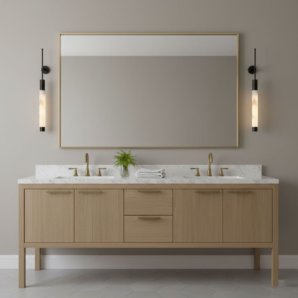 Verita Alabaster Wall Sconce