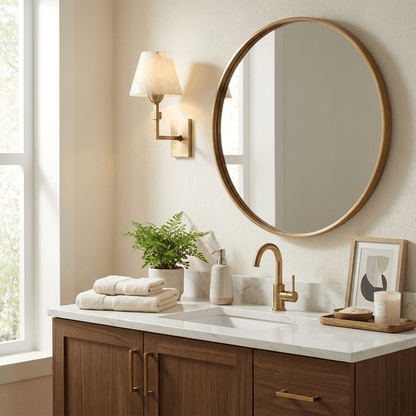 Virelle Alabaster Tapered Wall Sconce