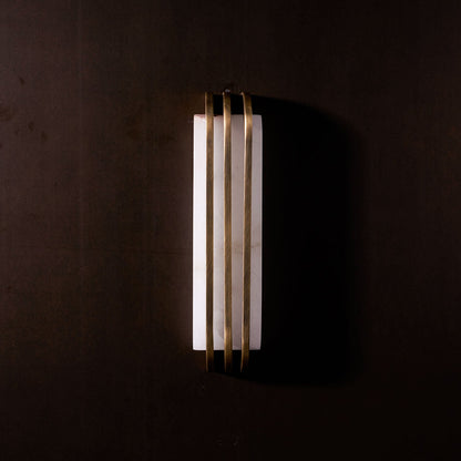 Virex Layered Alabaster Wall Light