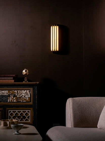 Virex Layered Alabaster Wall Light