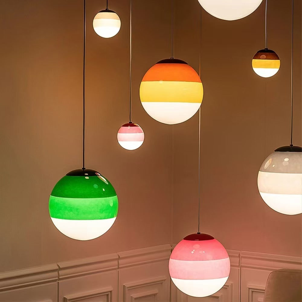 Dipping Light pendant colour range comparison