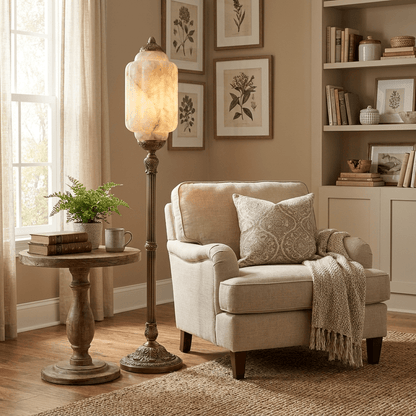 Windsor Alabaster Floor Lamp