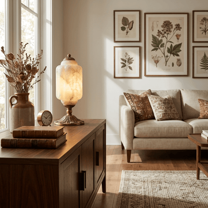 Windsor Alabaster Table Lamp