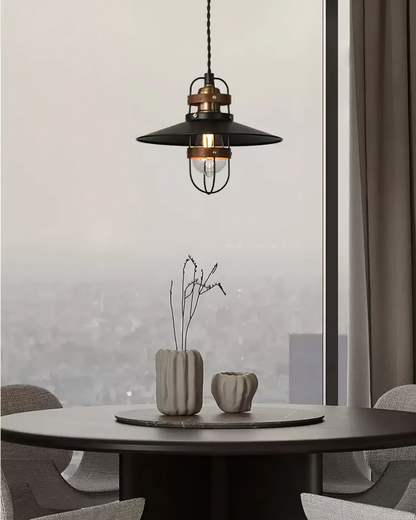 Caged Nautical Pendant Light