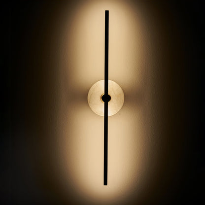 Zylaro Stone Alabaster Wall Light