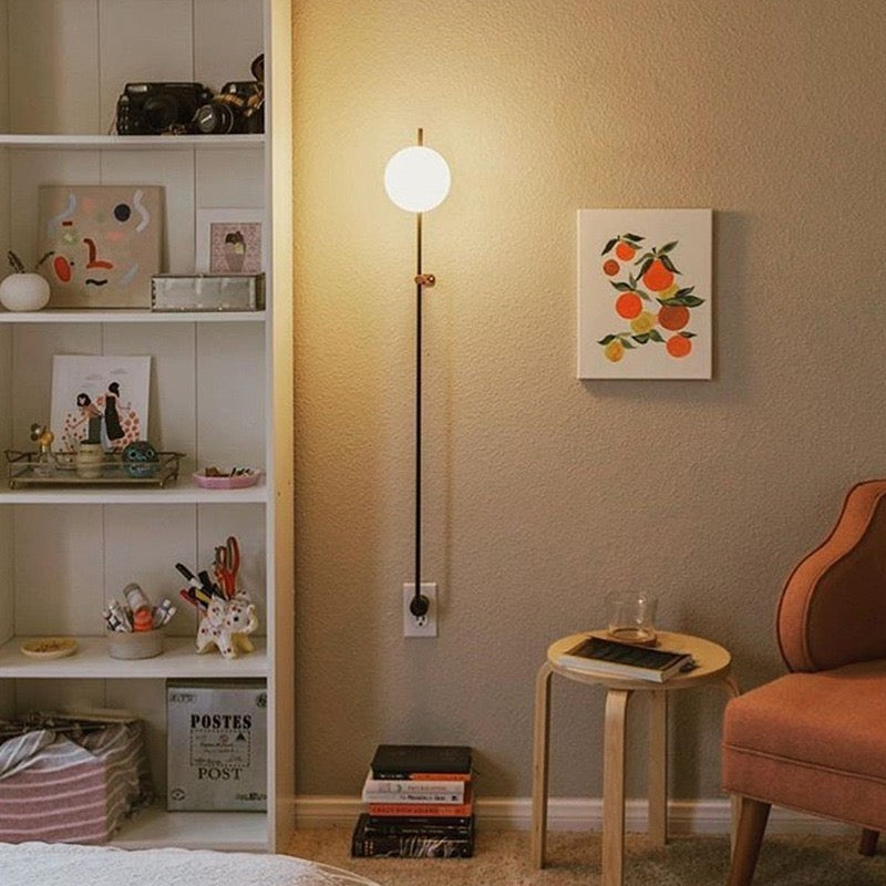 Lynea Wall Lamp installed in UAE hallway interior