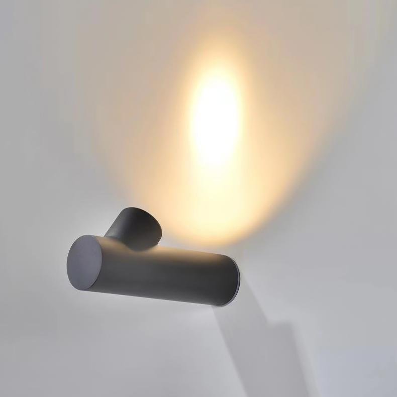 Cilindro Adjustable Spotlight Outdoor Wall Light