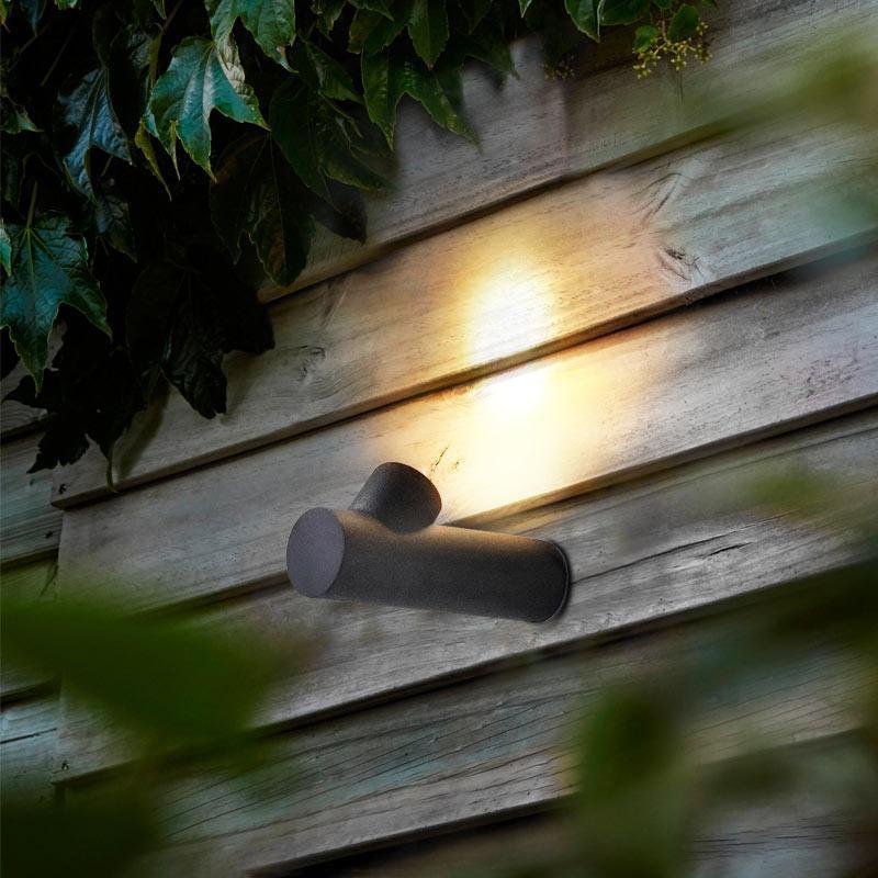 Cilindro Adjustable Spotlight Outdoor Wall Light