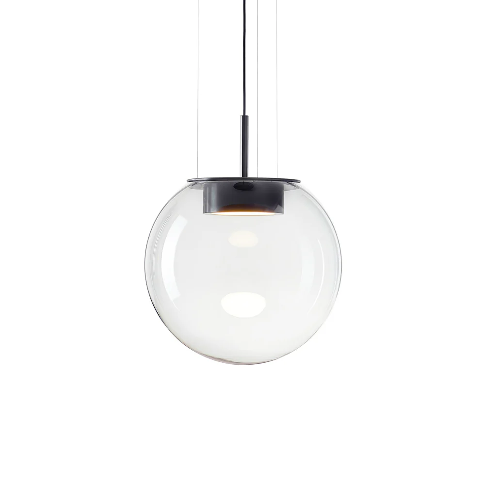 Orbis Pendant Lamp warm glow dining table UAE