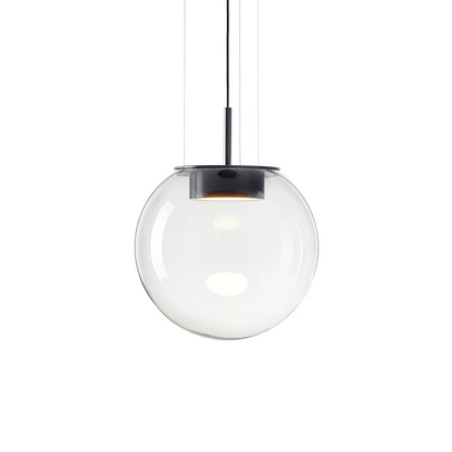 Orbis Pendant Lamp warm glow dining table UAE