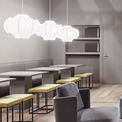 Viscontea Suspension Lamp ceiling mount and cord detail
