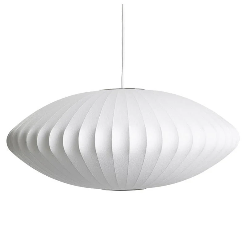 Nelson Bubble Pendant Lamp white model A small 15.8 inch