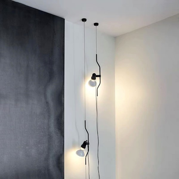 Parentesi Suspension Lamp green adjustable cord detail