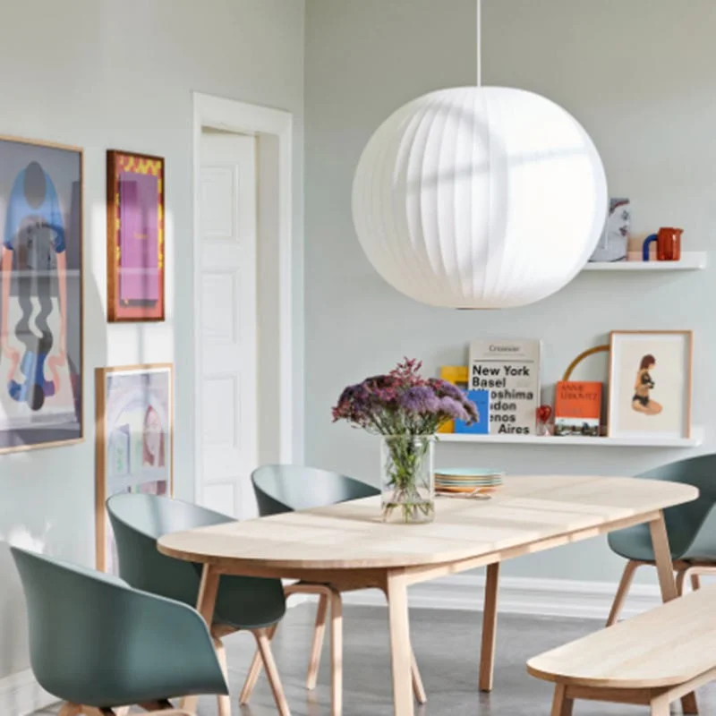 Nelson Bubble Pendant Lamp large 23.6 inch front view