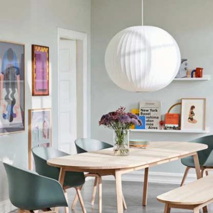 Nelson Bubble Pendant Lamp large 23.6 inch front view